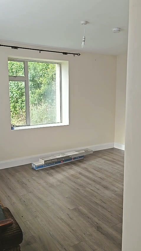 Room skimmed and finished